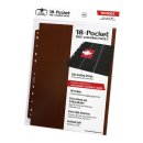 Ultimate Guard: 18-Pocket Pages Side-Loading (10) - Braun