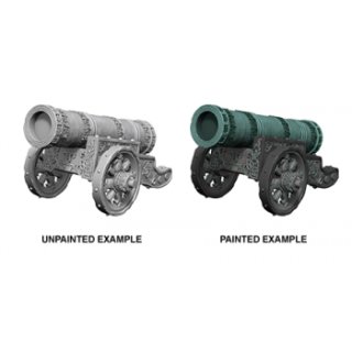 Deep Cuts Unpainted Miniatures - Large Cannon
