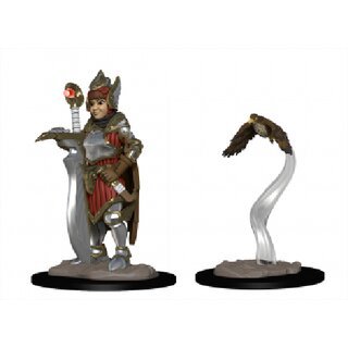 WizKids Painted Miniatures - Girl Fighter & Hunting Falcon
