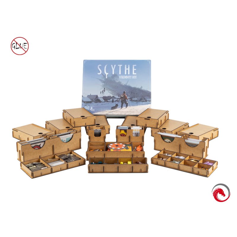 e-Raptor Insert for: SCYTHE - Legendary Box, 60,00