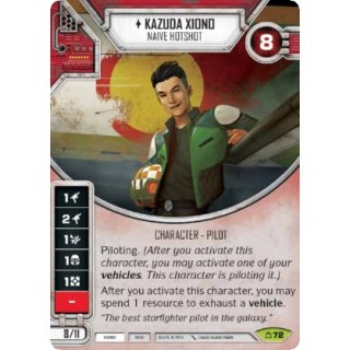 072 Kazuda Xiono - Naive Hotshot