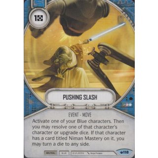 118 Pushing Slash