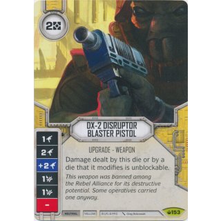153 DX-2 Disruptor Blaster Pistol