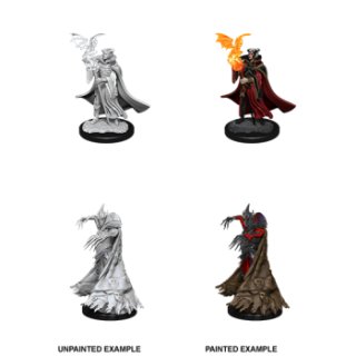 Pathfinder Battles Deep Cuts Unpainted Miniatures - Cultist & Devil