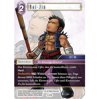 Rai - Jin (6-101R) FOIL