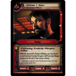 William T. Riker - Exchange Officer