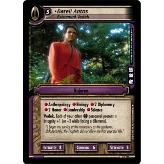 Bareil Antos - Esteemed Vedek