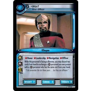 Worf - First Officer