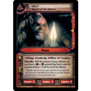 Worf - Regent of the Alliance