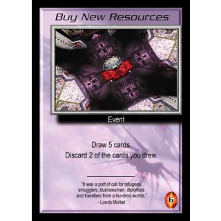 Buy New Resources