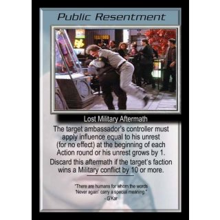 Public Resentment