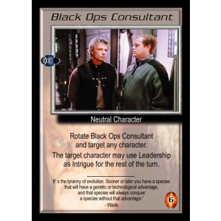 Black Ops Consultant