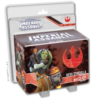 Star Wars: Imperial Assault - Hera Syndulla and C1-10P - Ally Pack - EN