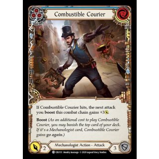 111 - Combustible Courier - Blue