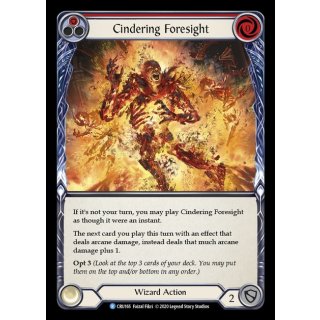 165 - Cindering Foresight - Red