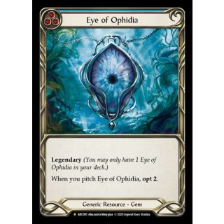 000 - Eye of Ophidia - Blue - Rainbow Foil