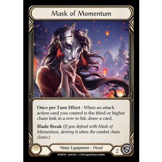 079 - Mask of Momentum - Rainbow Foil