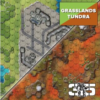 BattleTech: BattleMat - Tundra/Grasslands