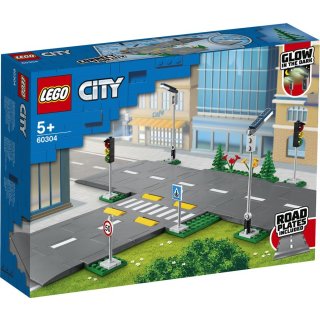 LEGO City - 60304 Straßenkreuzung mit Ampeln