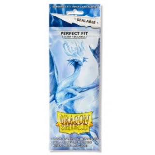Dragon Shield: Standard Perfect Fit Sealable Sleeves - Clear (100 Sleeves)