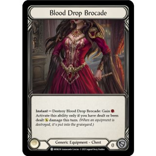 238 - Blood Drop Brocade - Cold Foil