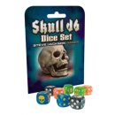 Steve Jackston: Skull - D6 (8) Dice Set