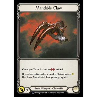 004 - Mandible Claw - Rainbow Foil