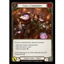 180 - Coax a Commotion - Red - Rainbow Foil