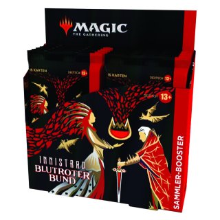 MTG: Innistrad - Blutroter Bund - Sammler Display - DE