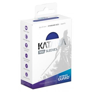 Ultimate Guard: Katana Sleeves - Standardgröße - Blau