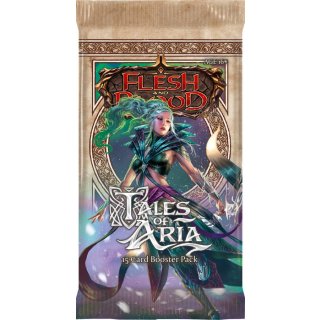 Flesh & Blood: Tales of Aria First Edition - Booster - EN