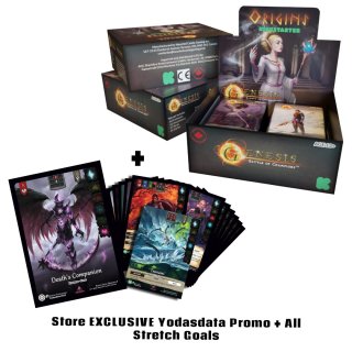 Genesis TCG: Battle of Champions - Origins Kickstarter - Bundle 3 Display + Store Promo + Stretch Goals - EN