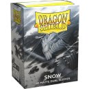 Dragon Shield: Dual Matte Sleeves - (100 Sleeves) - Snow