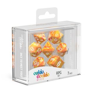 Oakie Doakie: Dice Würfel RPG-Set - Gemidice - Sunstone (7)