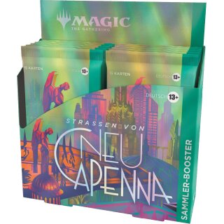 MTG: Straßen von Neu-Capenna - Sammler Booster Display - DE