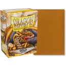 Dragon Shield: Standard Sleeves - Matte (100 Sleeves) - Gold