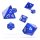 Oakie Doakie: Dice W&uuml;rfel RPG-Set Translucent - Blau (7)