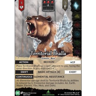 031 - Territorial Bhalla