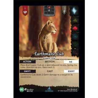 061 - Earthmane Cub