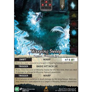 099 - Warping Sweep