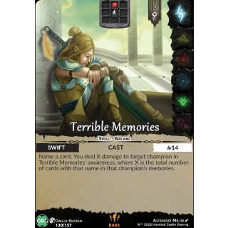 130 - Terrible Memories