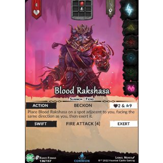 136 - Blood Rakshasa