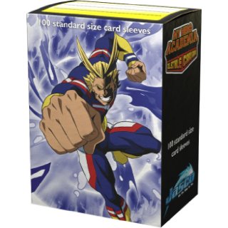 Dragon Shield: License Sleeves - My Hero Academia - All Might Punch (100 Sleeves)