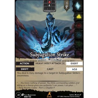 050 - Subjugation Strike