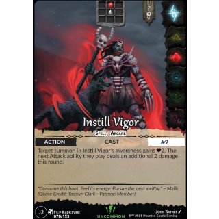 070 - Instill Vigor