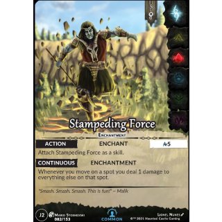 082 - Stampeding Force