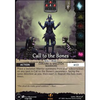 116 - Call to the Bones