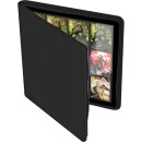 Ultimate Guard: Zipfolio 480 - 24-Pocket XenoSkin (Quadrow) - Schwarz