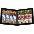 Ultimate Guard: Zipfolio 480 - 24-Pocket XenoSkin (Quadrow) - Schwarz