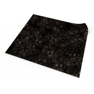 Volcanic World 36" x 36" - One-sided rubber mat